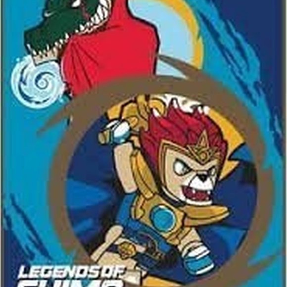 Lego Legends of Chima Micro Raschel Throw blanket measures 46 x 60 in - Picture 1 of 5
